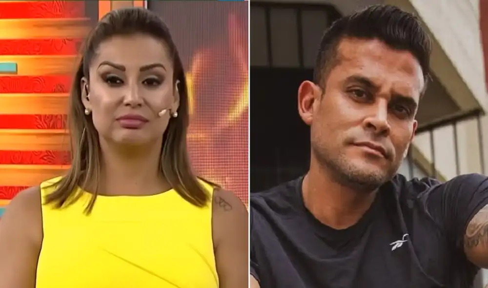 Tarazona se deslinda de la polémica de su actual pareja Christian Domínguez. Foto: Composición LR