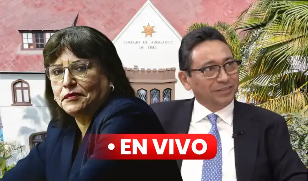 Delia Espinoza y Humberto Abanto disputan el decanato del Colegio de Abogados en segunda vuelta