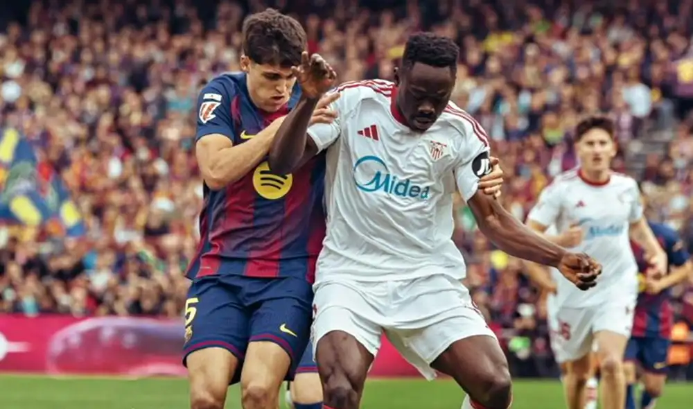 Barcelona venció de local al equipo andaluz. Foto: Sevilla FC Barcelona venció de local al equipo andaluz. Foto: Sevilla FC