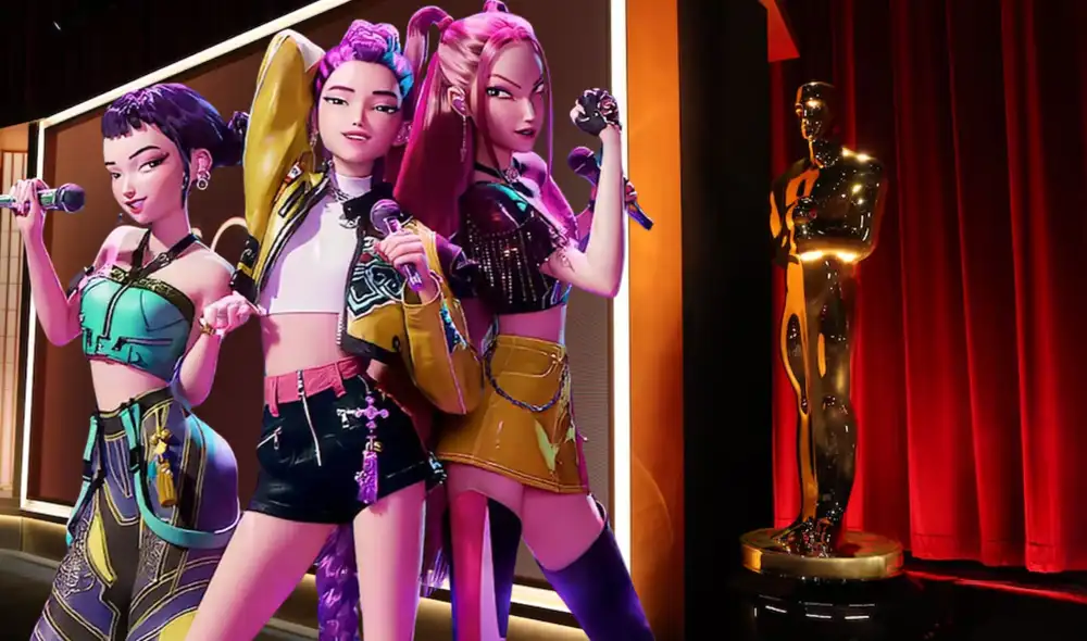 ¡Las guerreras K-Pop hace historia en los Oscas! Foto: Composición LR