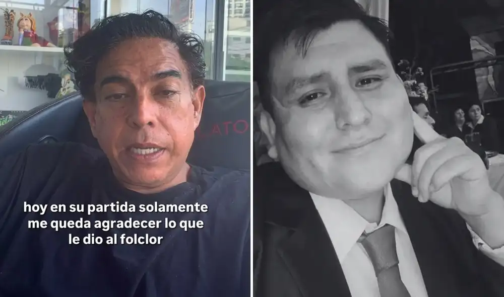 Ernesto Pimentel expresó su pesar por el asesinato del promotor musical. Foto: Composición LR