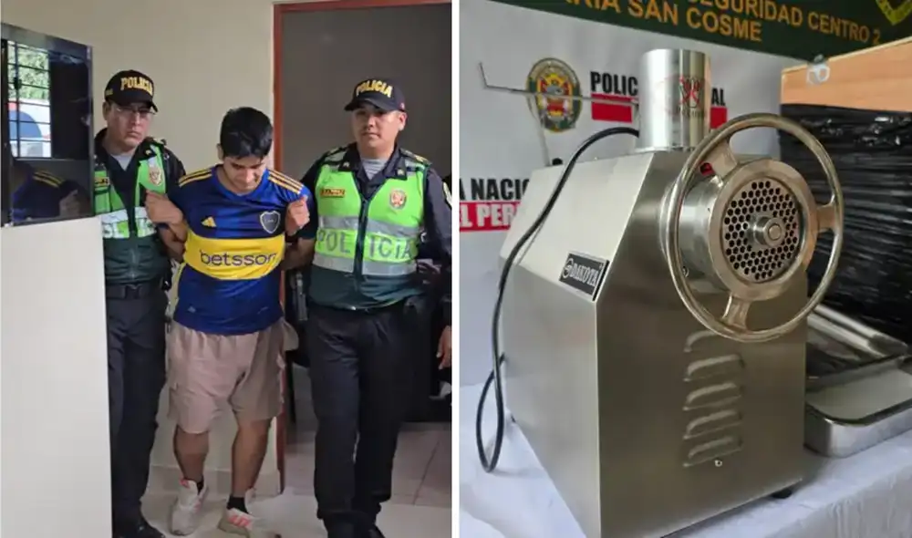 Durante la intervención, Romero tenía una moledora de carne que iba usar para desaparecer los restos, según las investigaciones. Durante la intervención, Romero tenía una moledora de carne que iba usar para desaparecer los restos, según las investigaciones.