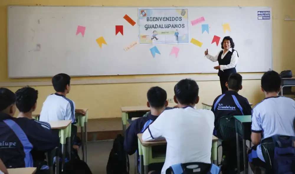 El relanzamiento del sistema inició en la escuela Almirante Grau, en el distrito de Comas.