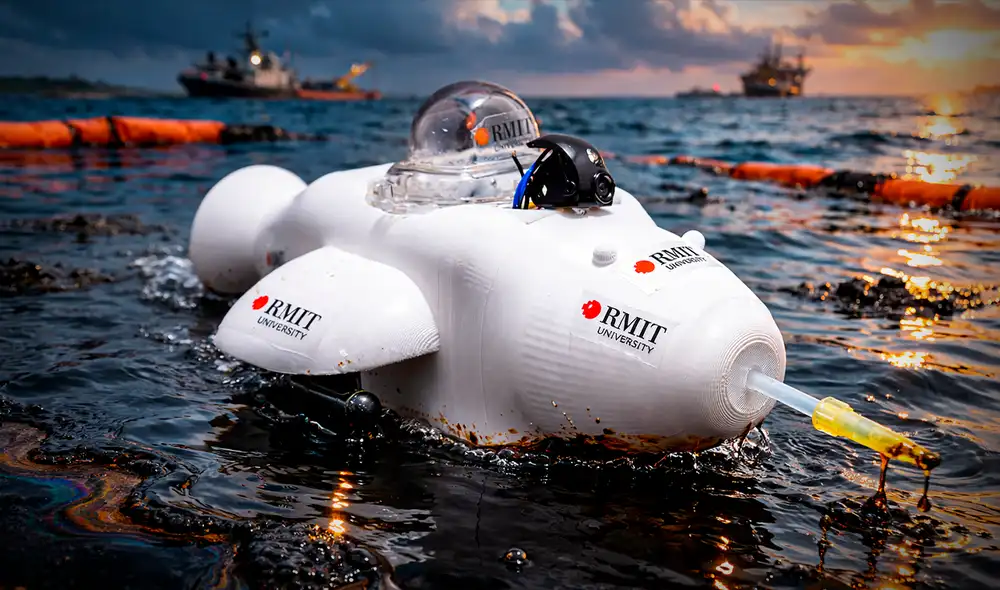 Los científicos australianos priorizan actualmente la autonomía de la batería y la expansión de la superficie filtrante para maximizar la recolección de crudo.