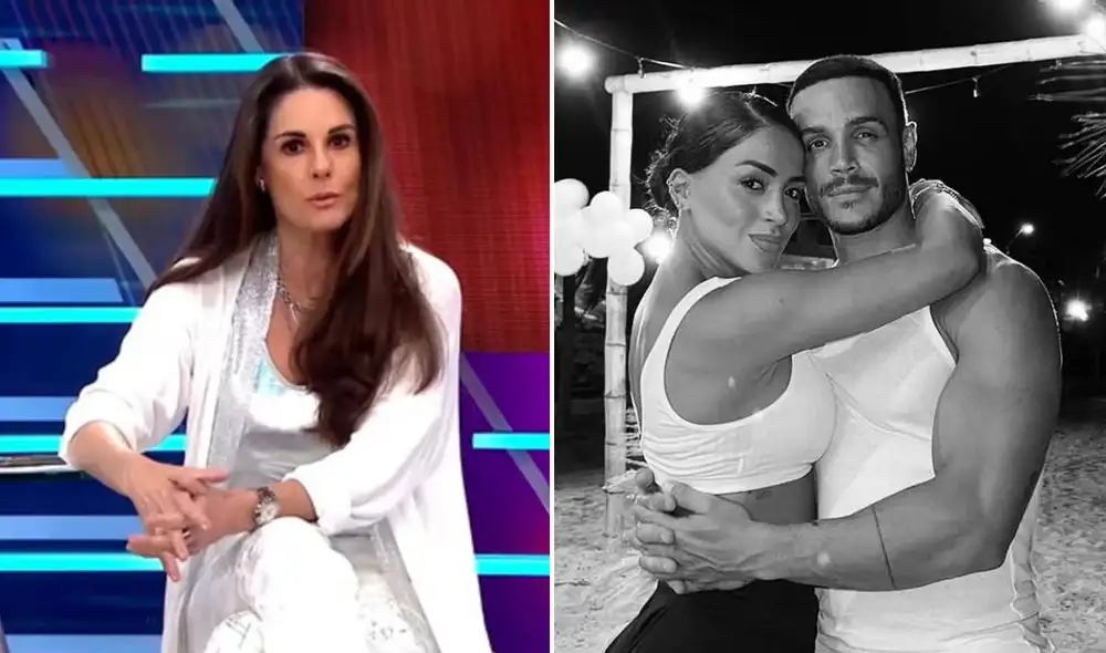 Onelia Molina terminó con Mario Irivarren tras ampay. Rebeca Escribens se pronunció al respecto en su programa.