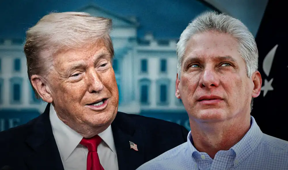 Donald Trump calificó a Cuba como "una nación fallida" y Miguel Díaz-Canel criticó a Estados Unidos.