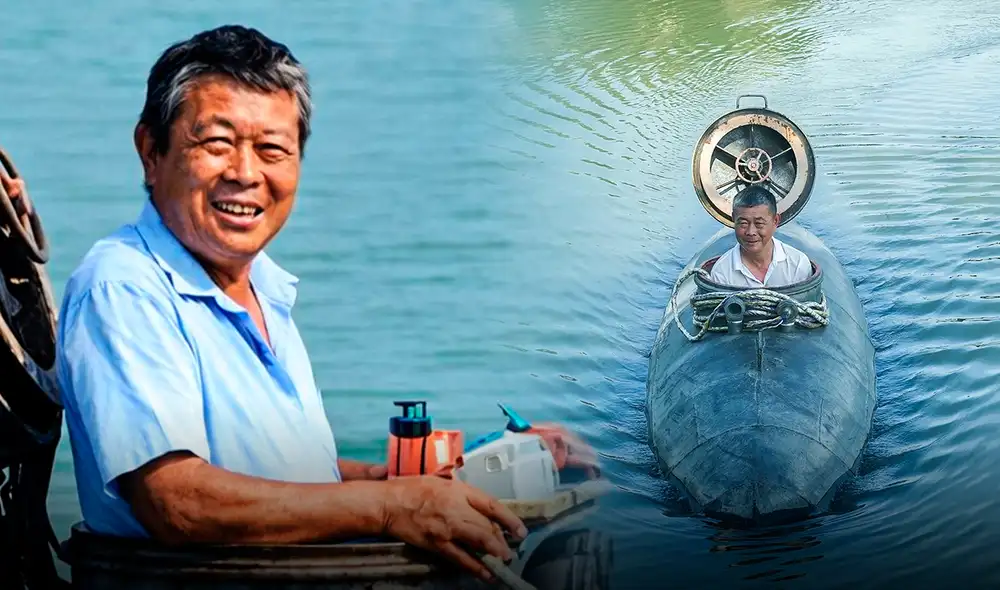 En 2014, Zhang Shengwu inició la construcción de su propio sumergible tras la inspiración de un programa televisivo.