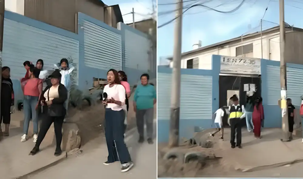 Padres de familia denuncian que un colegio ubicado en Villa María del Triunfo se encuentra en malas condiciones, lo que genera preocupación por la seguridad de los estudiantes.