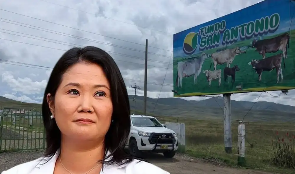 Keiko Fujimori hizo esta visita sin dar el anuncio a la ciudadanía de la localidad. Foto: Composición/LR