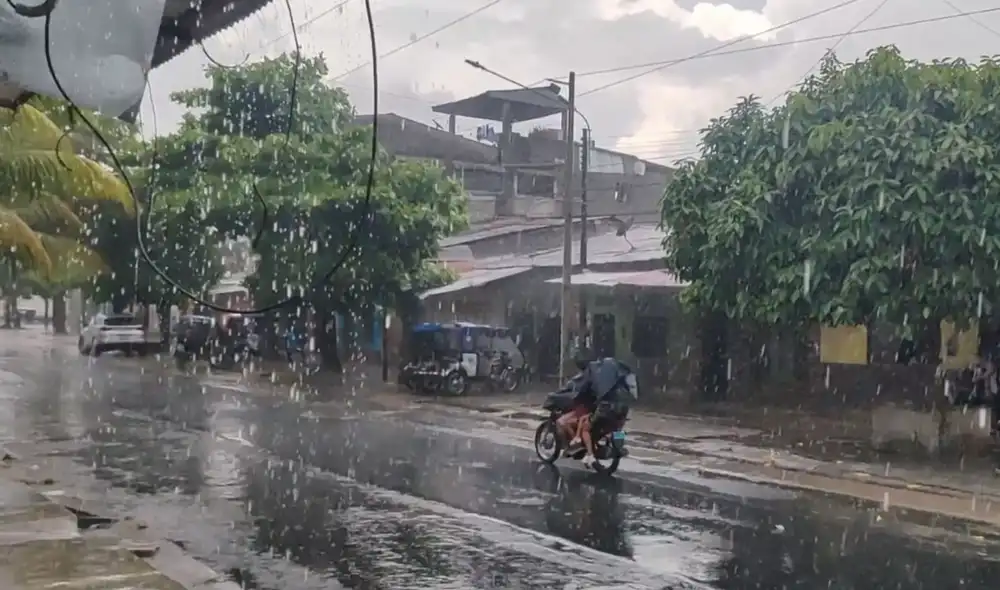 Autoridades en alerta por lluvias y vientos fuertes en la selva centro y sur del Perú.