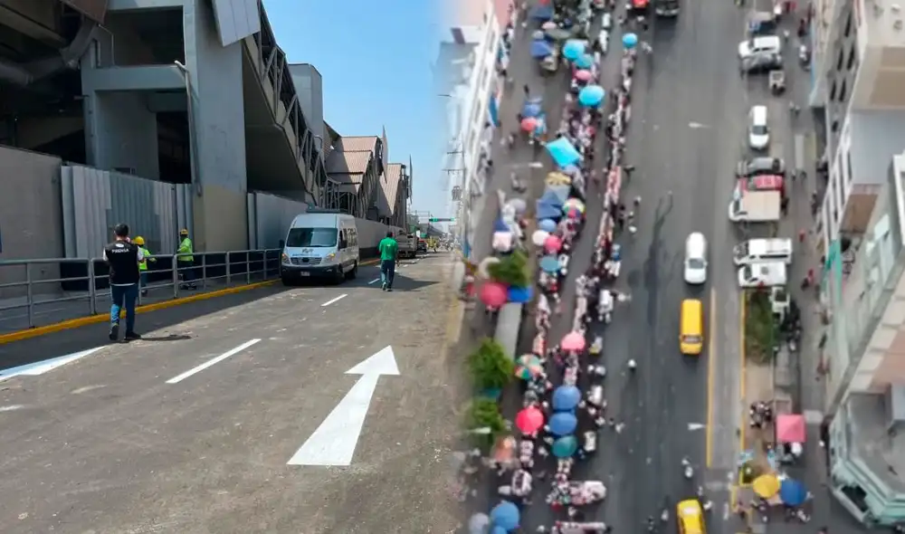 Ambulantes de Gamarra anuncian plantón para exigir reubicación.