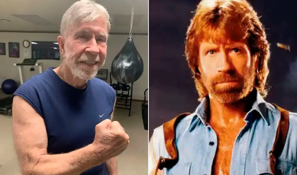 Chuck Norris alcanzó la fama mundial en los años 70 y 80 tras protagonizar diversas películas de acción. Foto: Composición LR/Instagram.