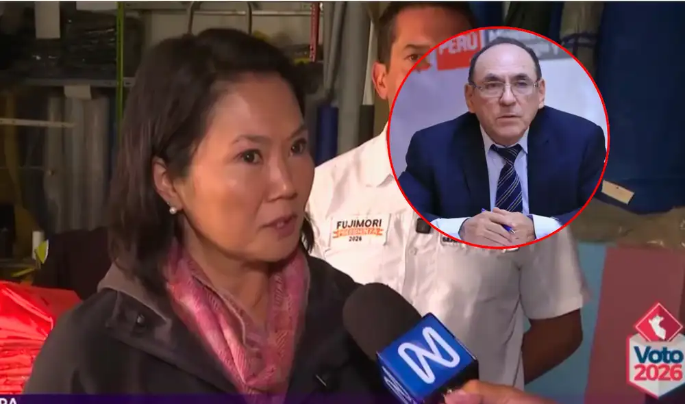 Keiko Fujimori se pronunció sobre denuncia contra ministro de Energía y Minas. Foto: Composición/LR