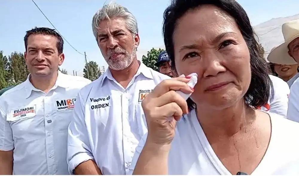 En Arequipa, nadie supo sobre la llegada de Keiko Fujimori. Foto: LR