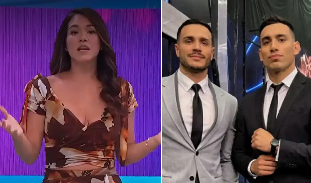 Pinedo habló del ampay en Argentina de Mario y Said en '+Espectáculos'. Foto: Composición LR/América TV Pinedo habló del ampay en Argentina de Mario y Said en '+Espectáculos'. Foto: Composición LR/América TV