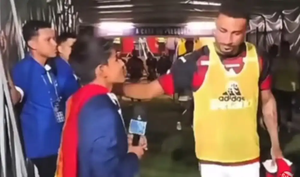 Pol Deportes entrevistó a las figuras de Flamengo. Foto: Lr/Soy Hincha del Perú Pol Deportes entrevistó a las figuras de Flamengo. Foto: Lr/Soy Hincha del Perú