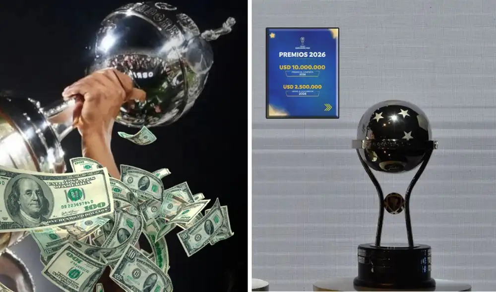 Conmebol asombra con jugosos premios en ambas competiciones. Foto: Lr/Infomercado Conmebol asombra con jugosos premios en ambas competiciones. Foto: Lr/Infomercado