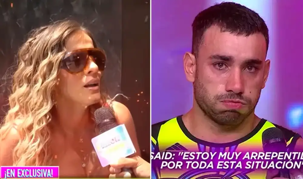 Alejandra Baigorria reveló que cumplirá su sueño de ser madre así este o no con Said Palao. Foto: Composición LR/Willax/América TV. Alejandra Baigorria reveló que cumplirá su sueño de ser madre así este o no con Said Palao. Foto: Composición LR/Willax/América TV.