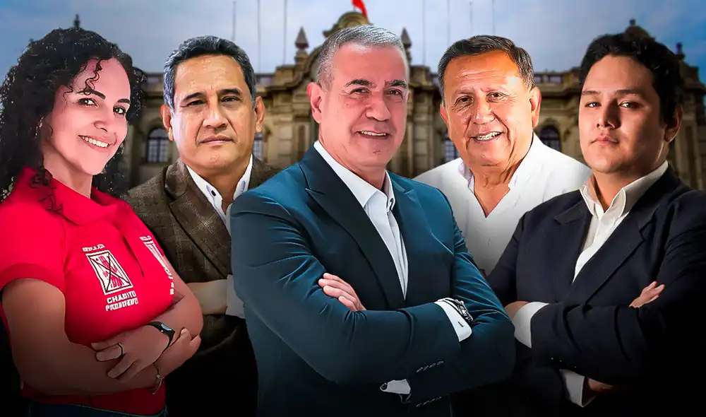 Estos son los perfiles de cinco candidatos a la presidencia. Foto: composición de Betsy De Los Santos / LR