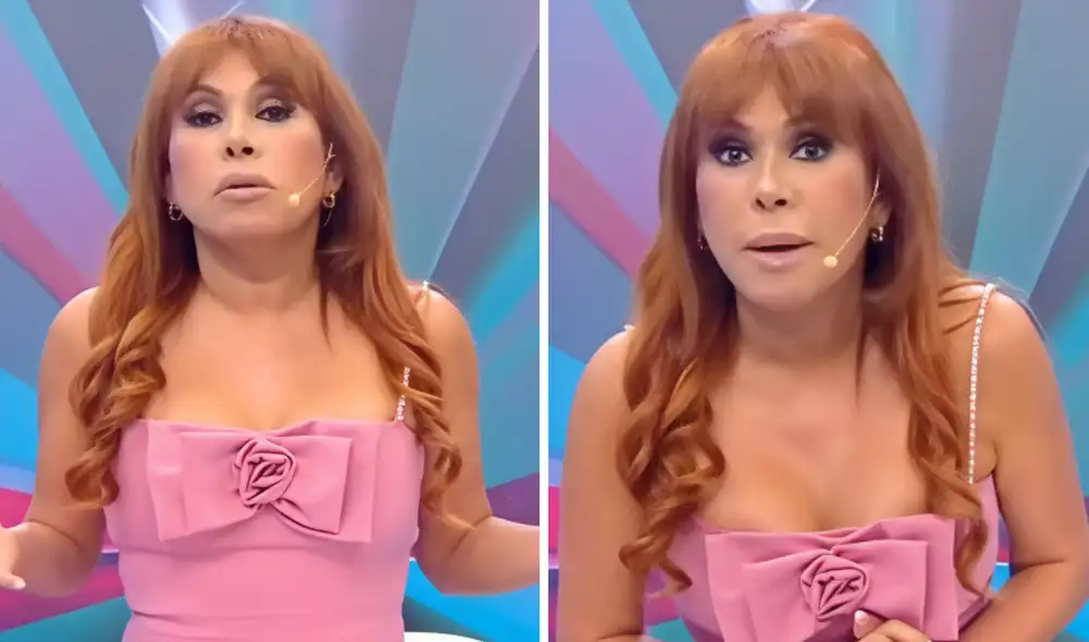 Magaly Medina crítico que todos los medios usen las imágenes del ampay a Said Palao Foto: Composición LR