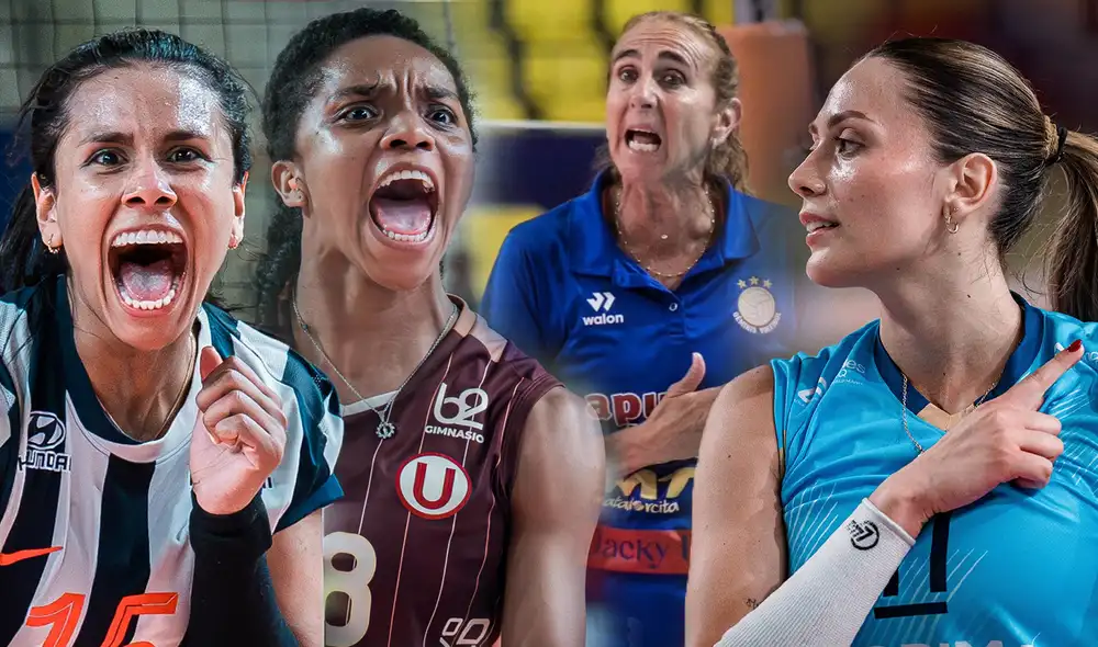 La Liga Peruana de Vóley se encuenta en la ronda de cuartos de final. Foto: composición LR/Liga Peruana de Vóley