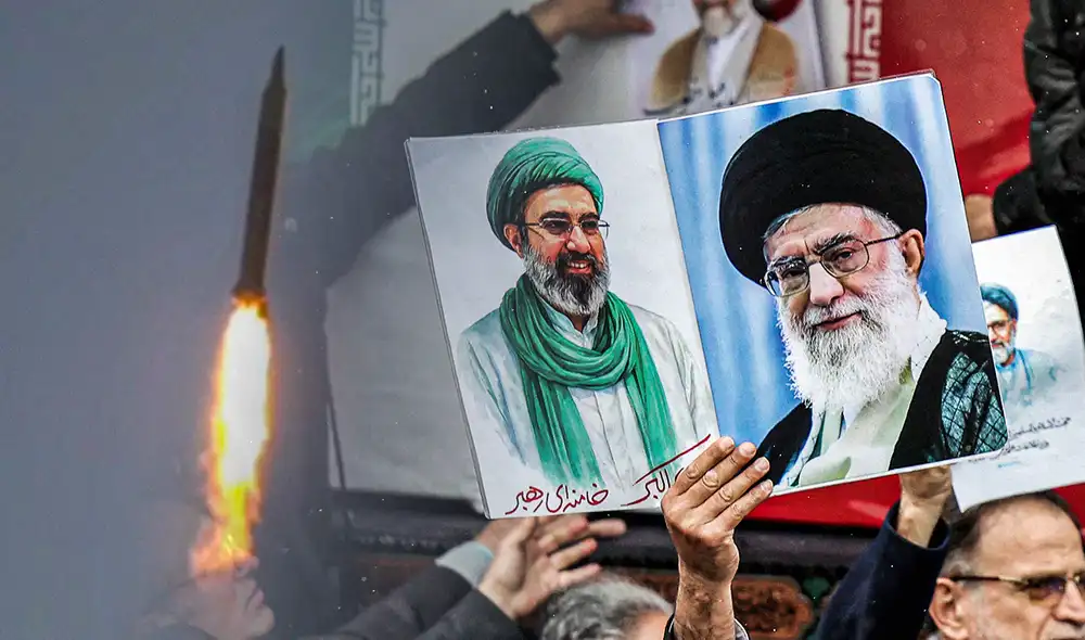 En medio de tensiones, Irán lanzó misiles contra Israel, dejando numerosos heridos. Foto: Composición LR/AFP. En medio de tensiones, Irán lanzó misiles contra Israel, dejando numerosos heridos. Foto: Composición LR/AFP.