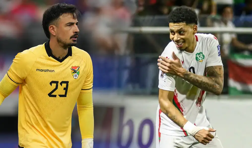 El ganador del Bolivia vs Surinam se enfrentará a Irak por la clasificación al Mundial 2026. Foto: composición LR/AFP/Concacaf