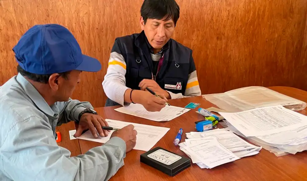 Profesionales brindaron atención legal, odontológica y psicológica. Fuente: Difusión.