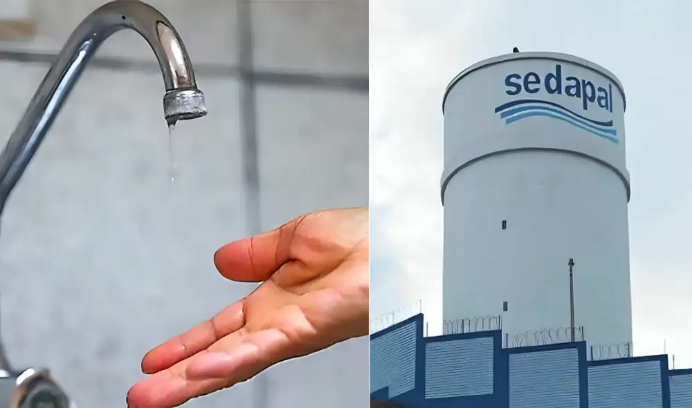 Sedapal suspenderá el servicio de agua en varios distritos de Lima.