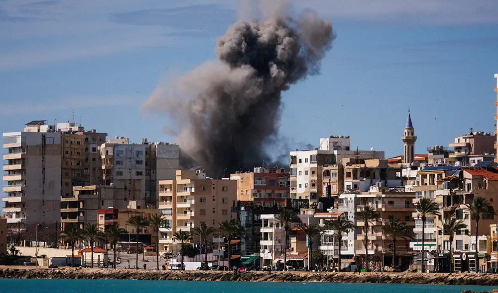 Jerusalén destruyó estratégicamente cinco puentes sobre el río Litani desde el 13 de marzo. Foto: AFP.