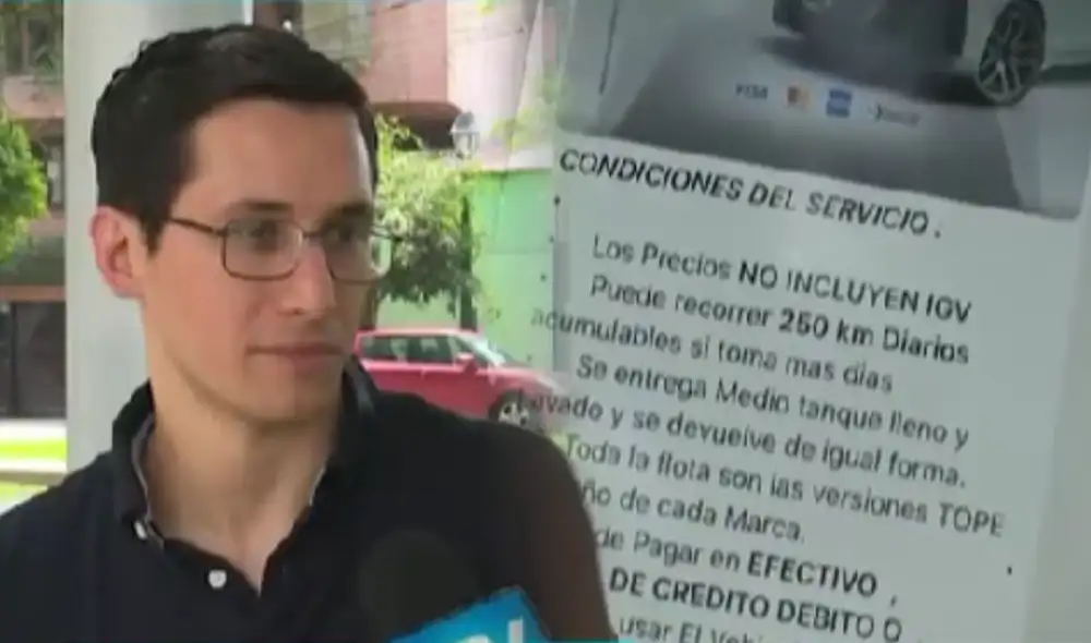 El joven lleva 4 meses pidiendo el reembolso de la garantía que pagó por el servicio.