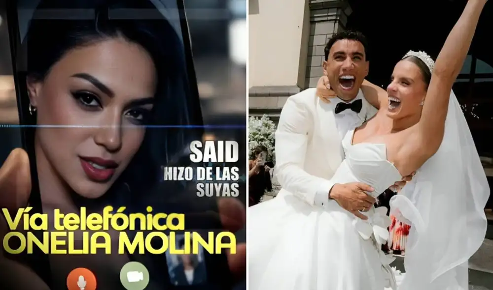 Onelia Molina revelará fuertes datos sobre escapada de Said Palao, esposo de Alejandra Baigorria. Foto: composición LR/ATV/Instagram