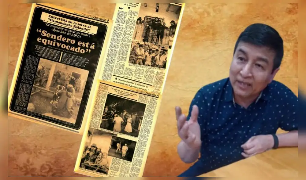 Luis Castro Gavelán, periodista peruano, en entrevista con La República. Foto: César Aquije Valdez.