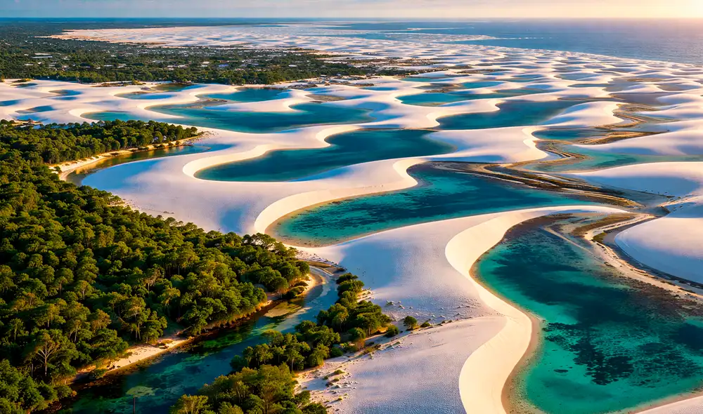 Este lugar sudamericano destaca como un santuario natural en el litoral oriental de Maranhão y abarca 80 kilómetros de costa atlántica. Este lugar sudamericano destaca como un santuario natural en el litoral oriental de Maranhão y abarca 80 kilómetros de costa atlántica.