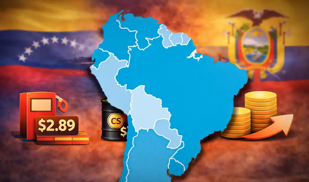 El galón de gasolina en ese país sudamericano cuesta aproximadamente US$2,89.