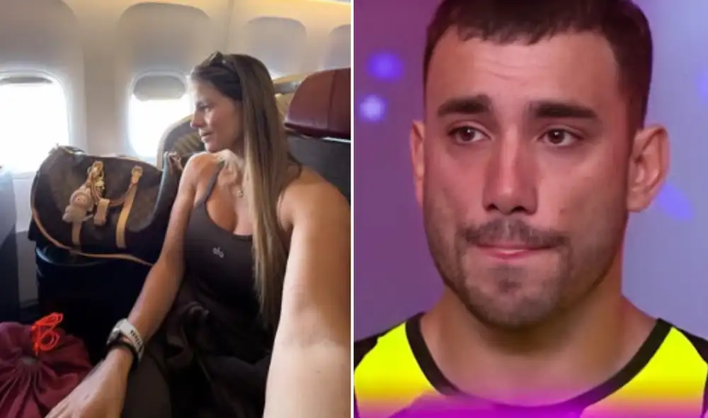 Alejandra Baigorria habría viajado sin Said Palao fuera del país. Foto: composición/Instagram