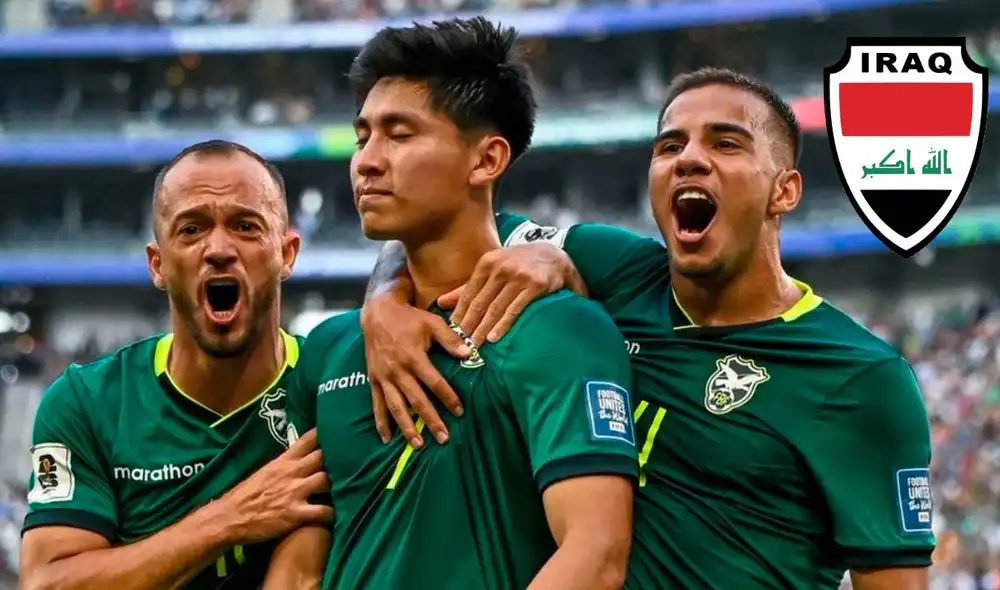 Bolivia se enfrentará a Irak por el pase directo al Mundial 2026. Foto: Lr/ESPN Bolivia se enfrentará a Irak por el pase directo al Mundial 2026. Foto: Lr/ESPN
