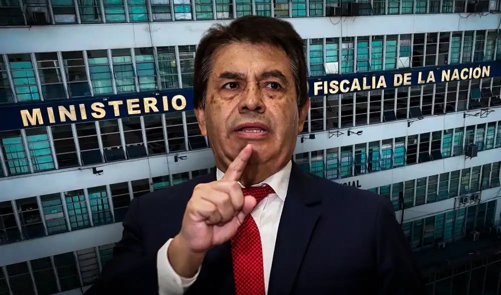 Tomás Gálvez fue juramentado como nuevo fiscal de la Nación | Composición: Betsy de los Santos / Foto: LR.