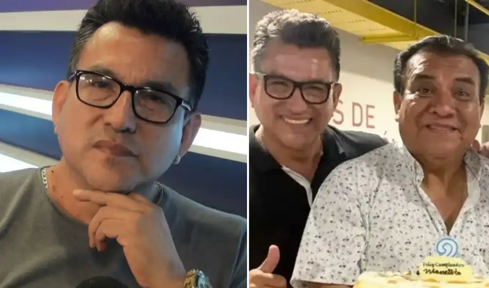 Hernán Vidaurre recordó su larga amistad con Manolo Rojas tras años al mando de 'Los Chistosos'. Foto: Composición LR/RPP Hernán Vidaurre recordó su larga amistad con Manolo Rojas tras años al mando de 'Los Chistosos'. Foto: Composición LR/RPP