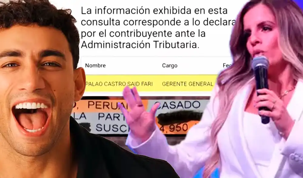 Alejandra Baigorria y Said Palao mantienen un vínculo contractual con este nuevo negocio. Foto: Composición LR/Captura/YouTube