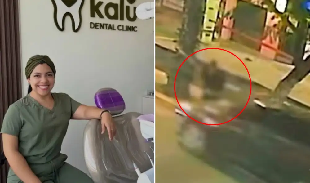 La doctora huye del lugar al ver al hombre gravemente herido.