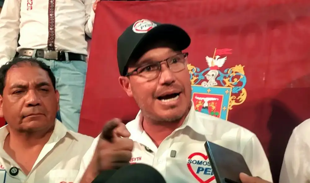 George Forsyth participó en actividades de su campaña electoral en Arequipa. Foto: Mirelia Quispe / LR