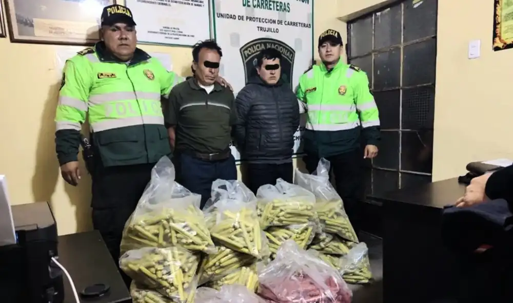 La Policía Nacional del Perú incautó más de 3.000 cartuchos de dinamita en Huamachuco, La Libertad, durante un operativo contra el abastecimiento de explosivos a organizaciones criminales.