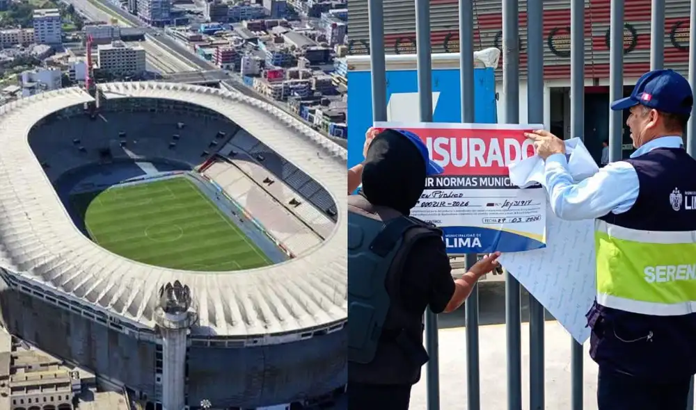 La Municipalidad de Lima anuncia la clausura del Estadio Nacional el 29 de marzo, según imágenes de Canal N.