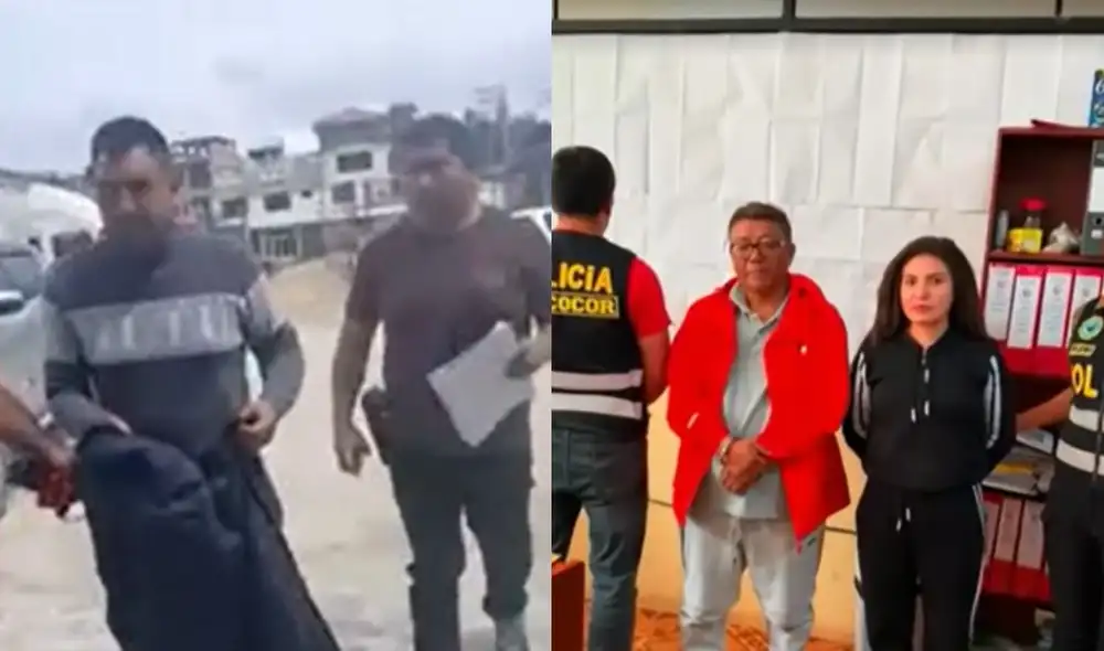 Autoridades de Celendín estan resguardadas en la Comisaría de Celendín | Composición: LR.