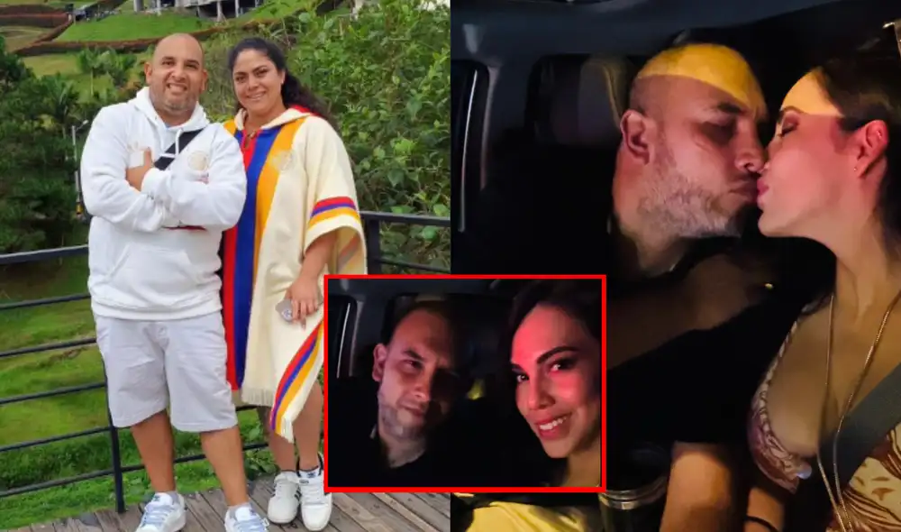 Majo Delgado lleva ocho años de relación con Jonathan Lara, reportero de Magaly Medina. Foto: Composición LR/Instagram.