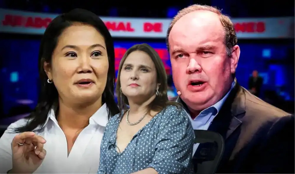 Marisol Pérez Tello debatirá con Keiko Fujimori y López Aliaga | Composición: LR.