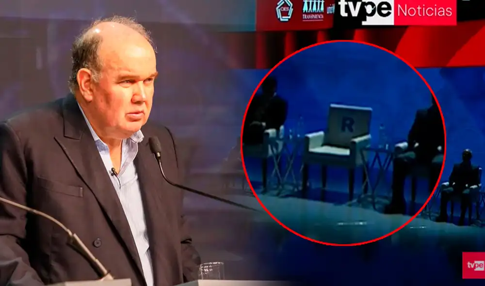 Rafael López volvió a llegar tarde al debate presidencial Rafael López volvió a llegar tarde al debate presidencial