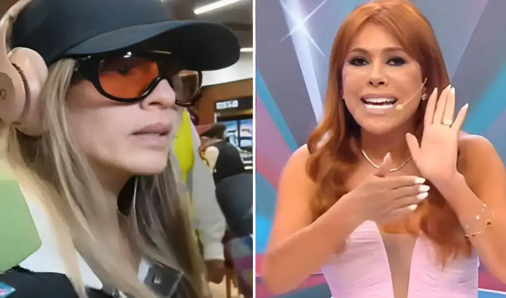 Alejandra Baigorria arremetió contra Magaly Medina tras regresar a Perú desde Estados Unidos. Foto: composición LR/ATV