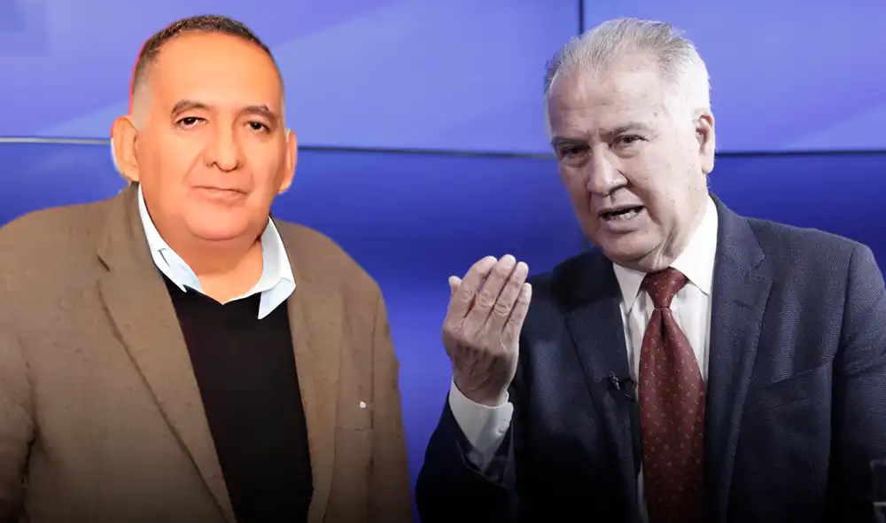 Haciendo memoria. Juan Suárez Carmona recordó que estuvo preso con Alfonso López Chau en El Sexto y Lurigancho por razones políticas, y no por delitos comunes. Foto: composición LR/difusión